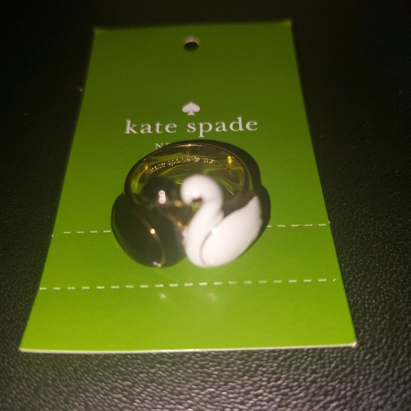 kate spade Jewelry - Kate spade On Pointe Swan Ring